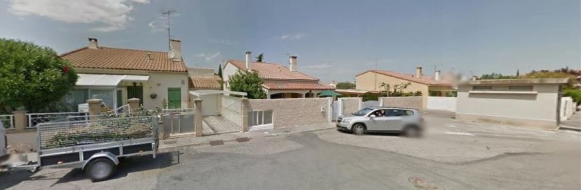 Des maisons dans le quartier des Garrigues