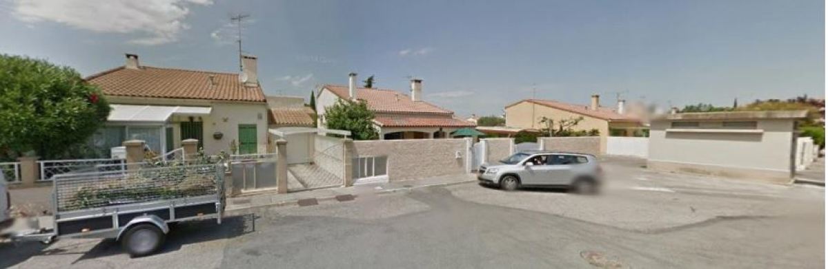 Des maisons dans le quartier des Garrigues