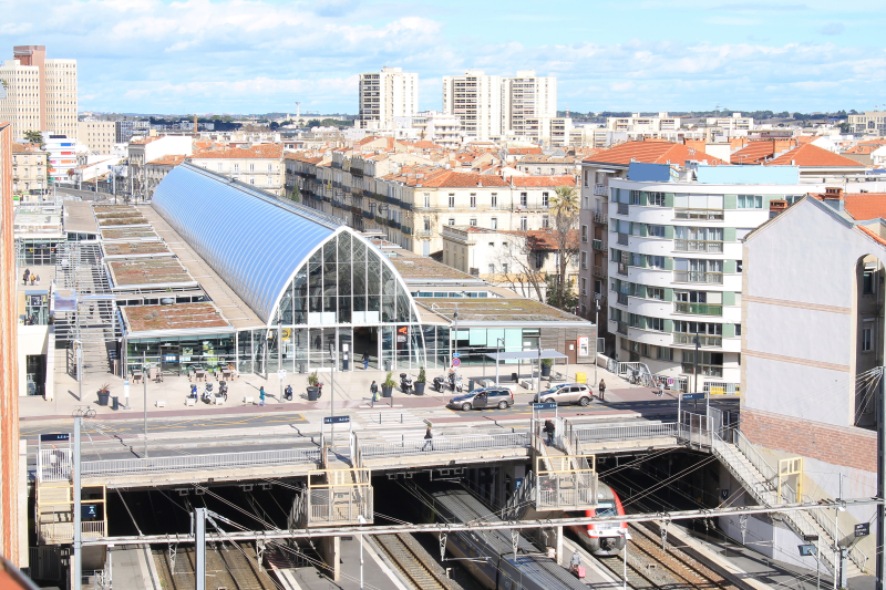  La gare de Montpellier