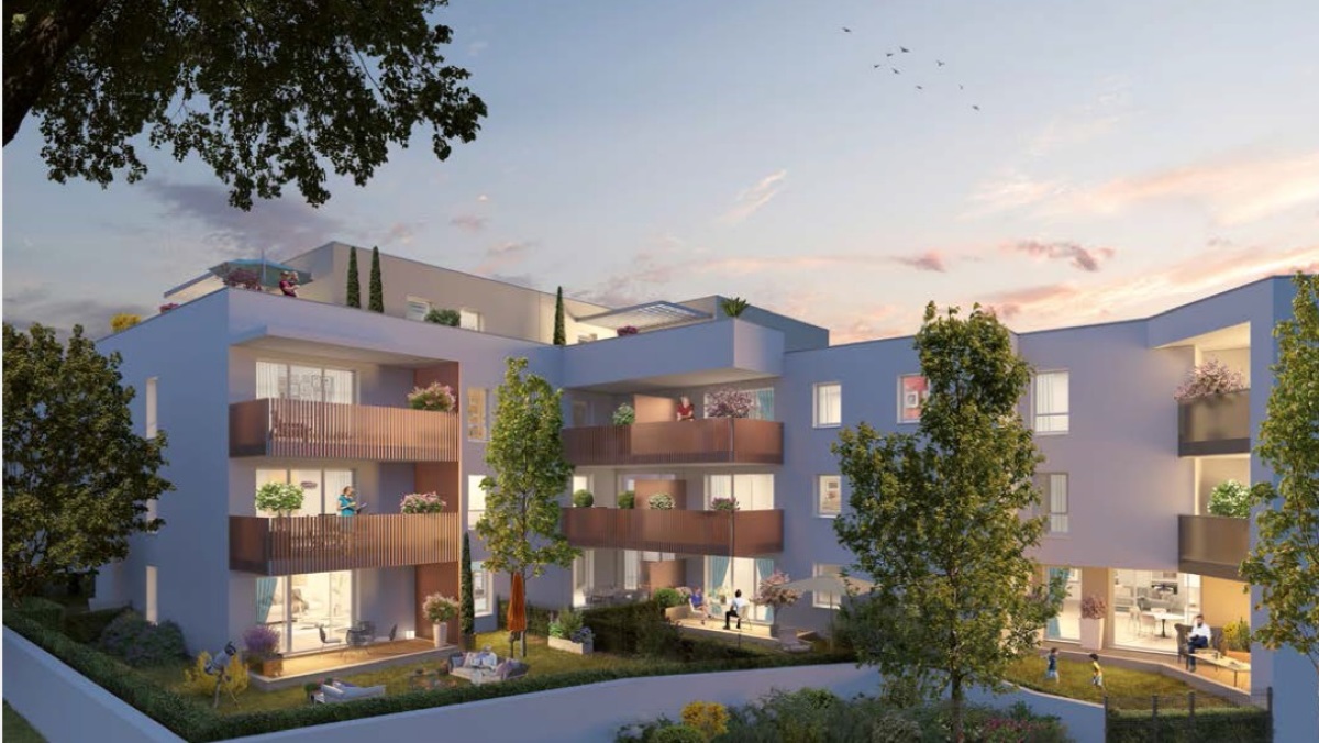 Programme neuf Villa Rubis : Appartements neufs à Castelnau-le-Lez référence 5654, aperçu n°2