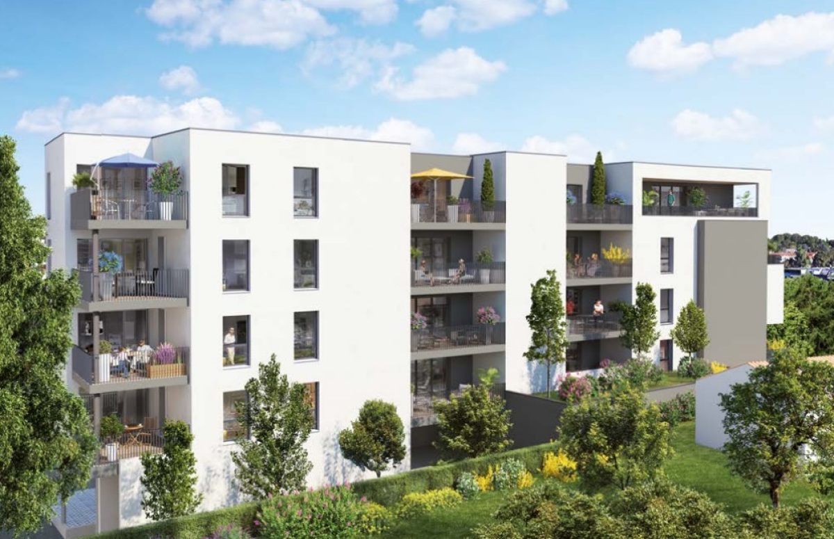 Programme neuf Terrasses de Rochet : Appartements neufs à Castelnau-le-Lez référence 5661, aperçu n°2