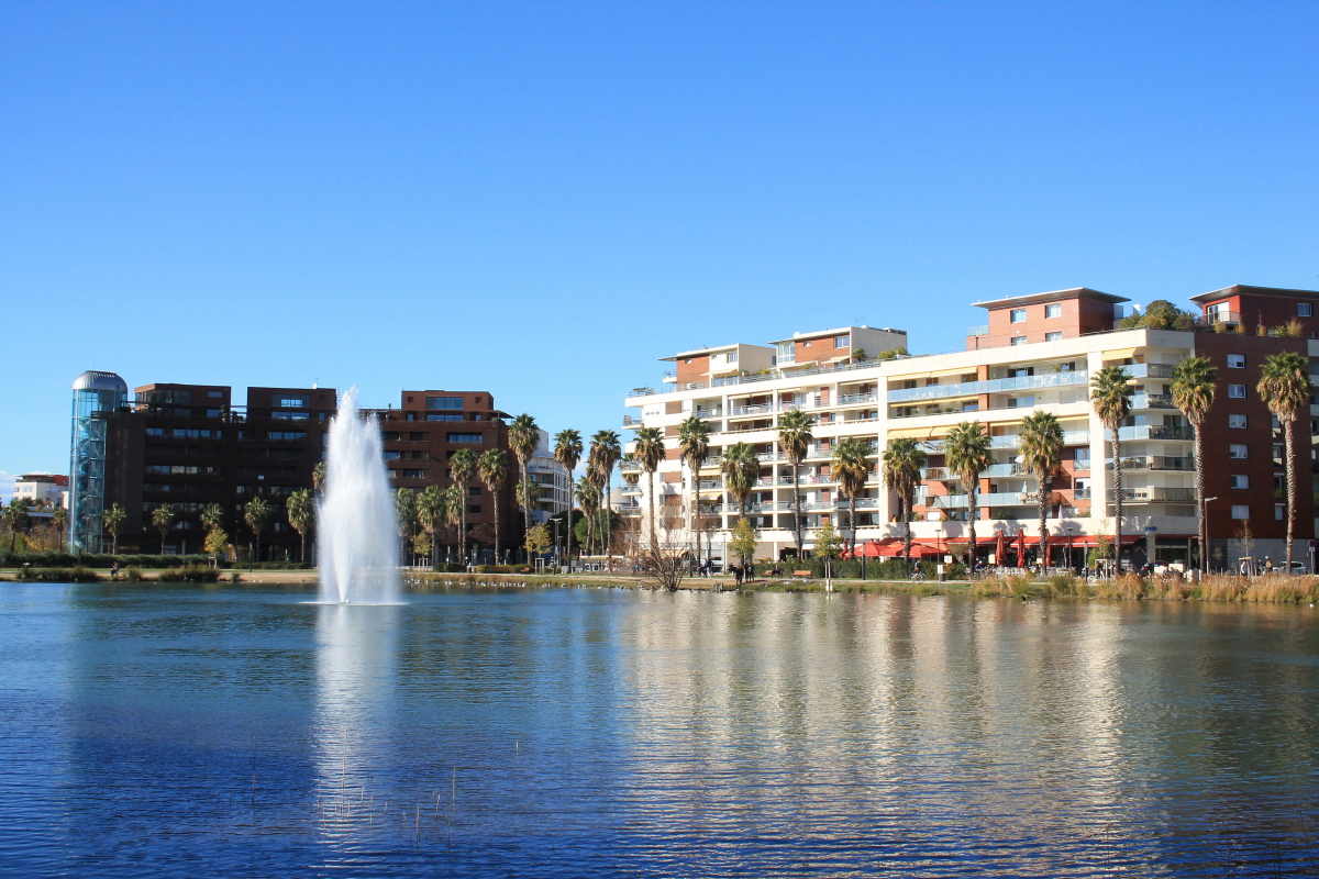 Zoom sur le quartier Port-Marianne à Montpellier