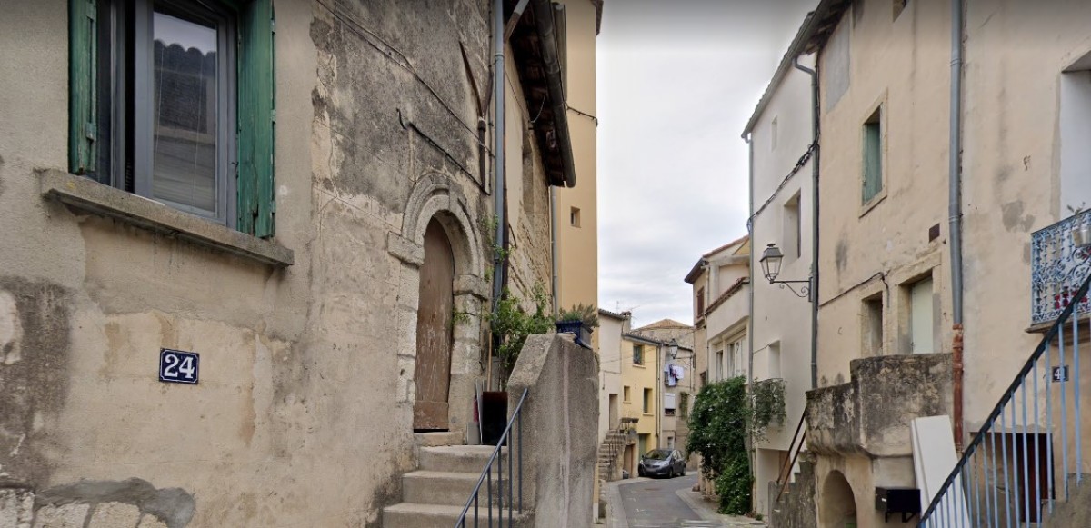 Celleneuve - Vue de la Rue de la Croix