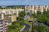 Quartier Mosson Montpellier – Vue sur une quartier résidentiel et verdoyant à Montpellier