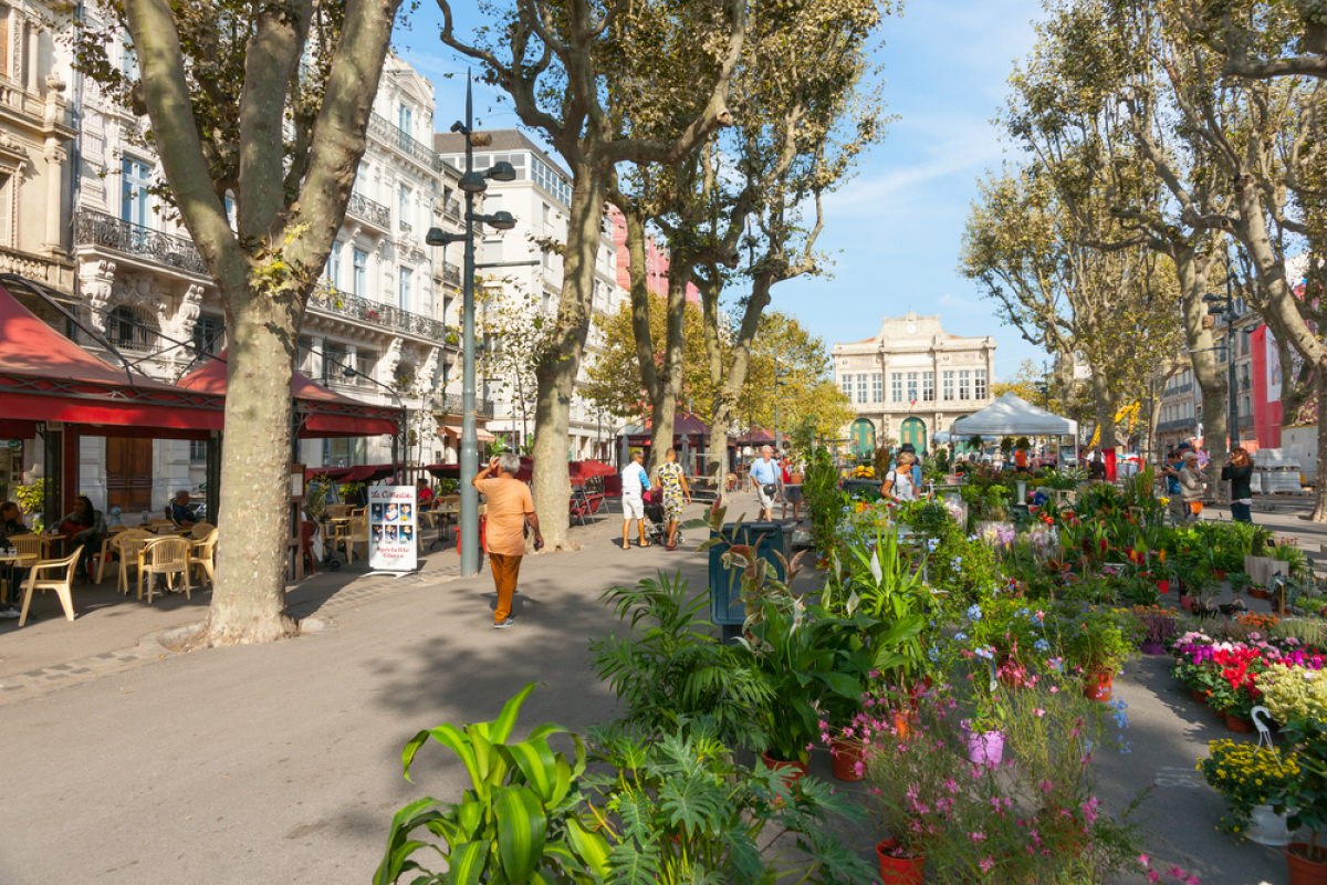 LGV Montpellier-Perpignan - centre-ville de Béziers