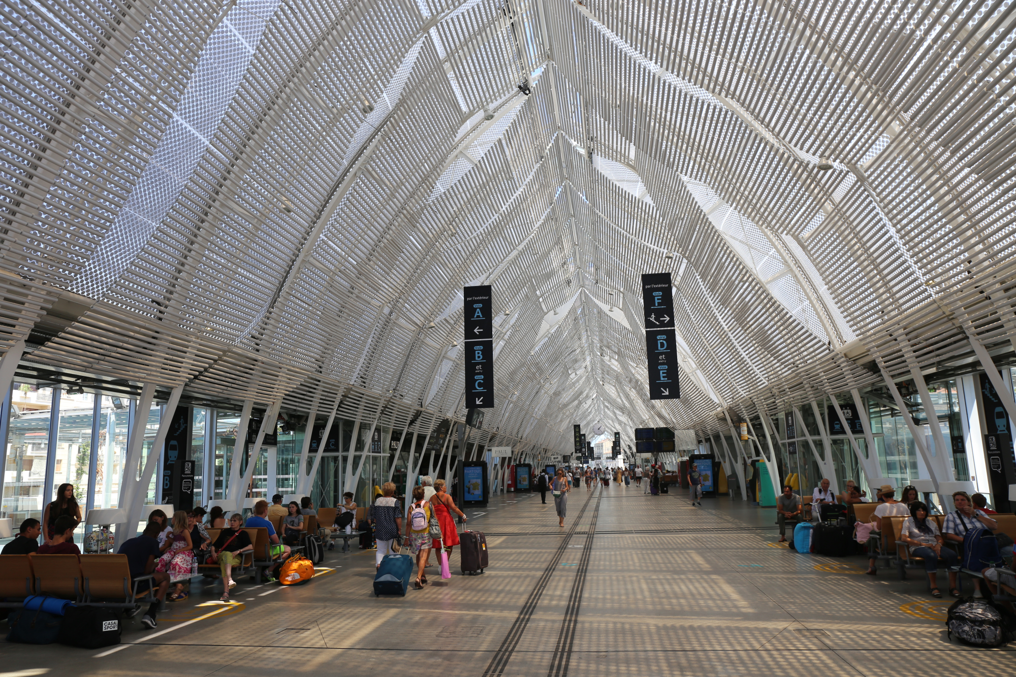 Intérieur gare de Montpellier