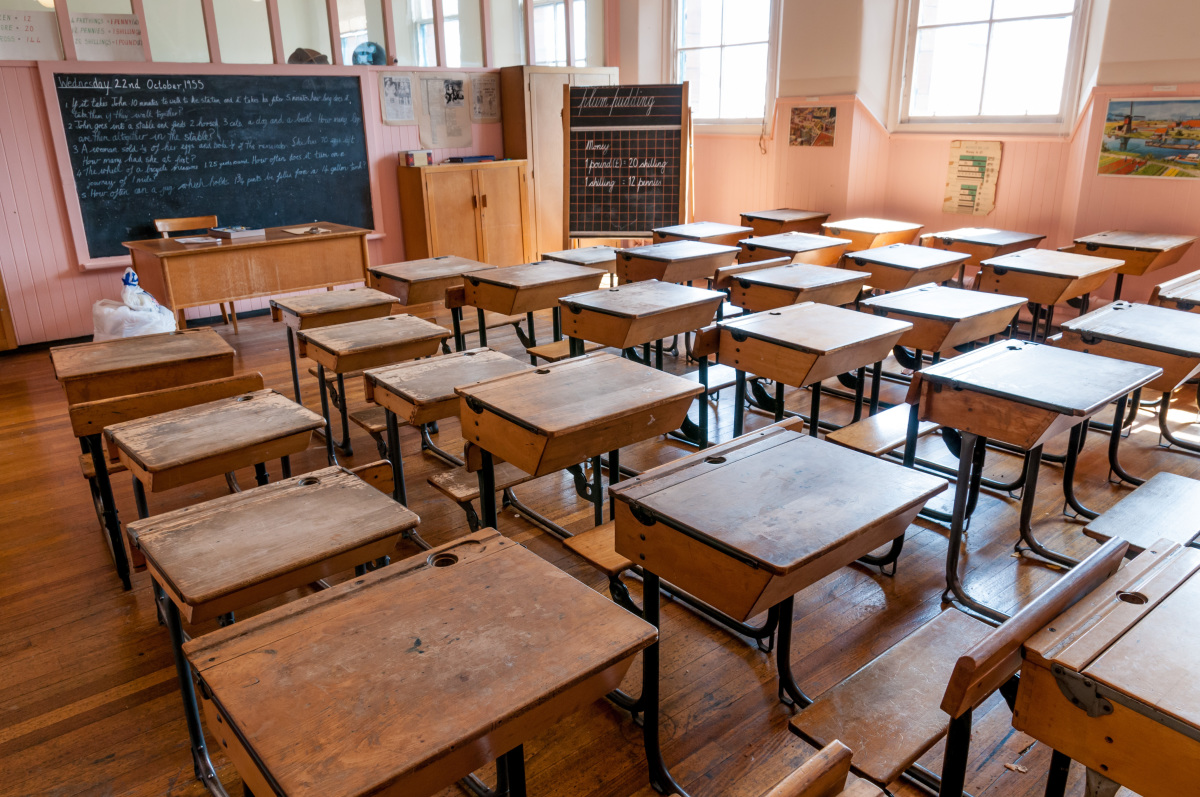 renovation énergétique écoles montpellier – une salle de classe ancienne