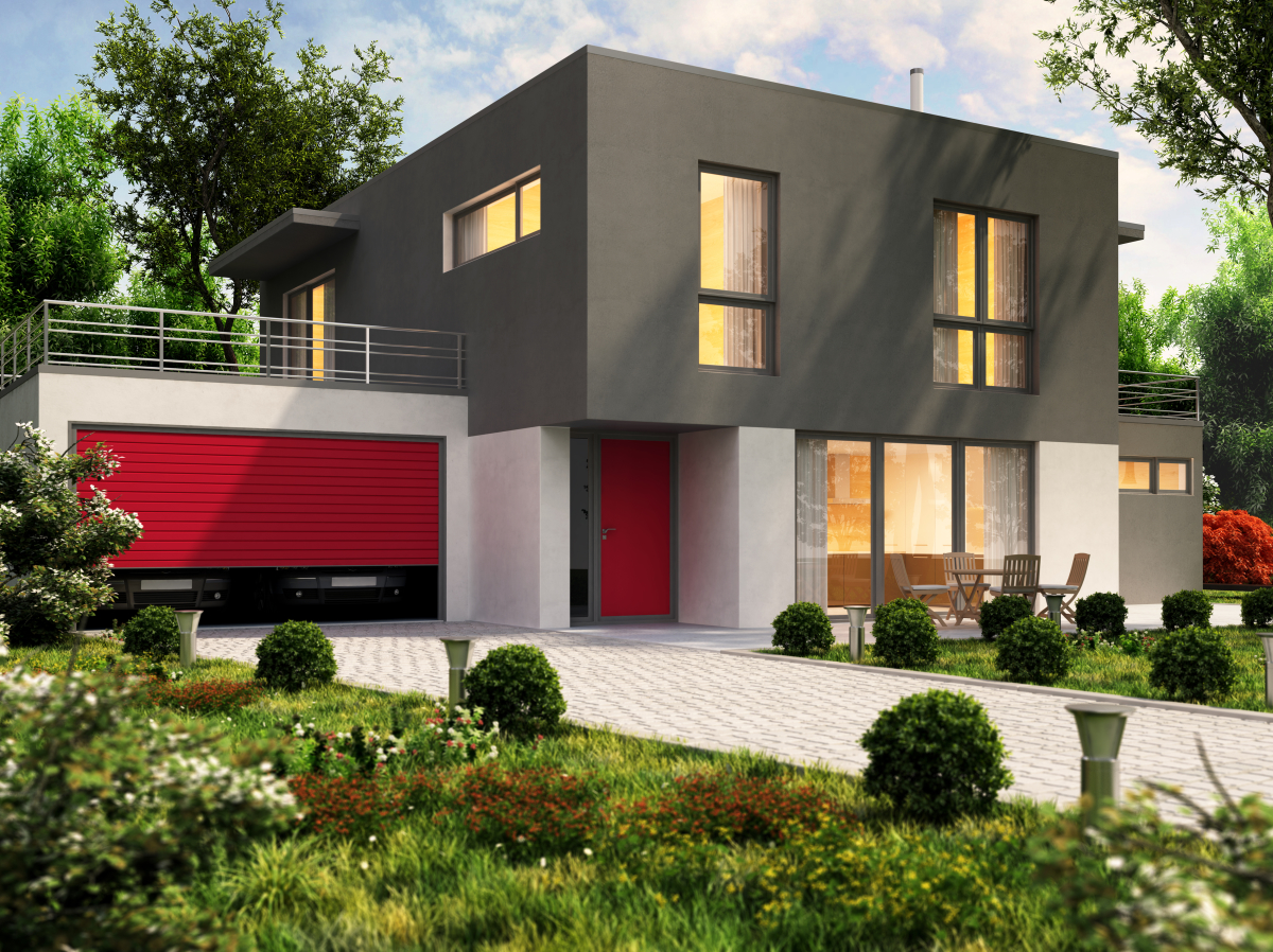  Maison neuve à Montpellier – Vue d’une villa contemporaine en 3D 