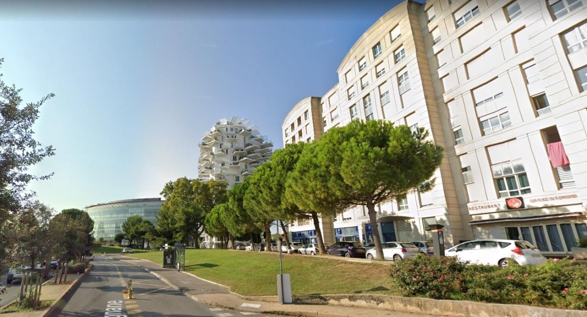 Le quartier de la Pompignane en plein renouvellement à Montpellier Montpellier la Pompignane – vue du quartier de la Pompignane à Montpellier