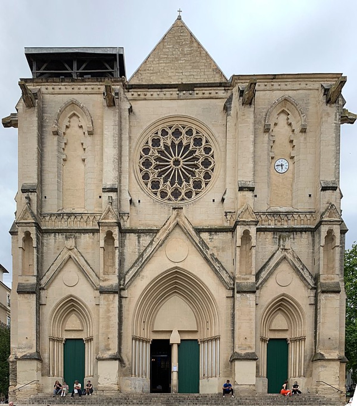 église du quartier Saint-Roch à Montpellier