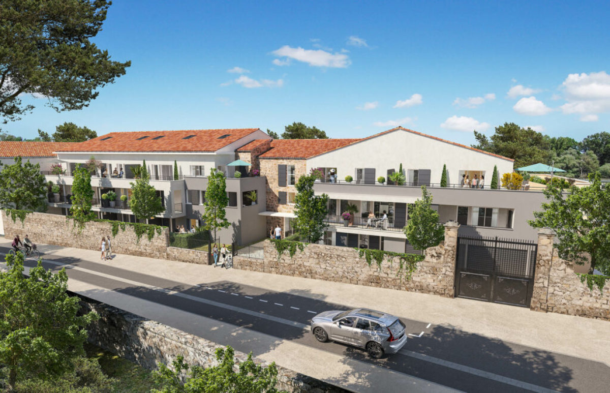 Programme neuf Esprit Village : Appartements neufs à Vendargues référence 6077, aperçu n°0
