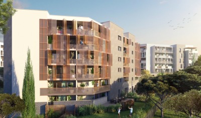 Programme neuf Carre Renaissance : Appartements Neufs Montpellier : Près d'Arènes référence 6165