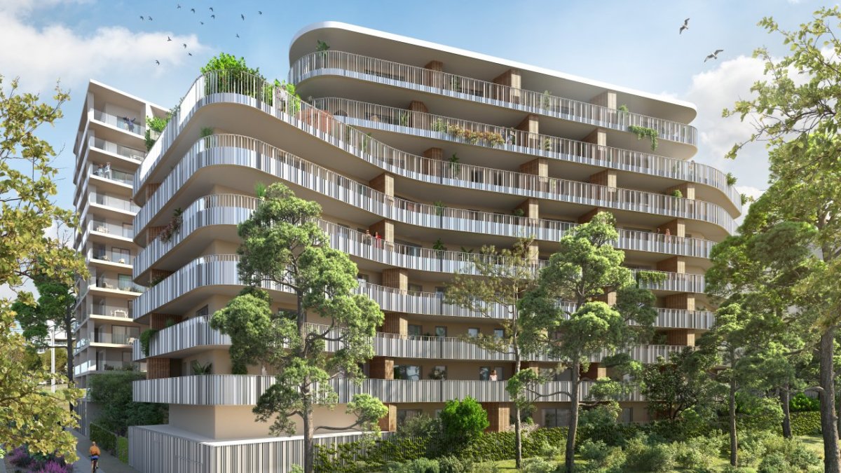 Programme neuf Millessence : Appartements neufs à Port marianne référence 6326, aperçu n°0