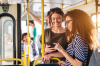 transport gratuit Montpellier – Des voyageurs prenant le bus à Montpellier