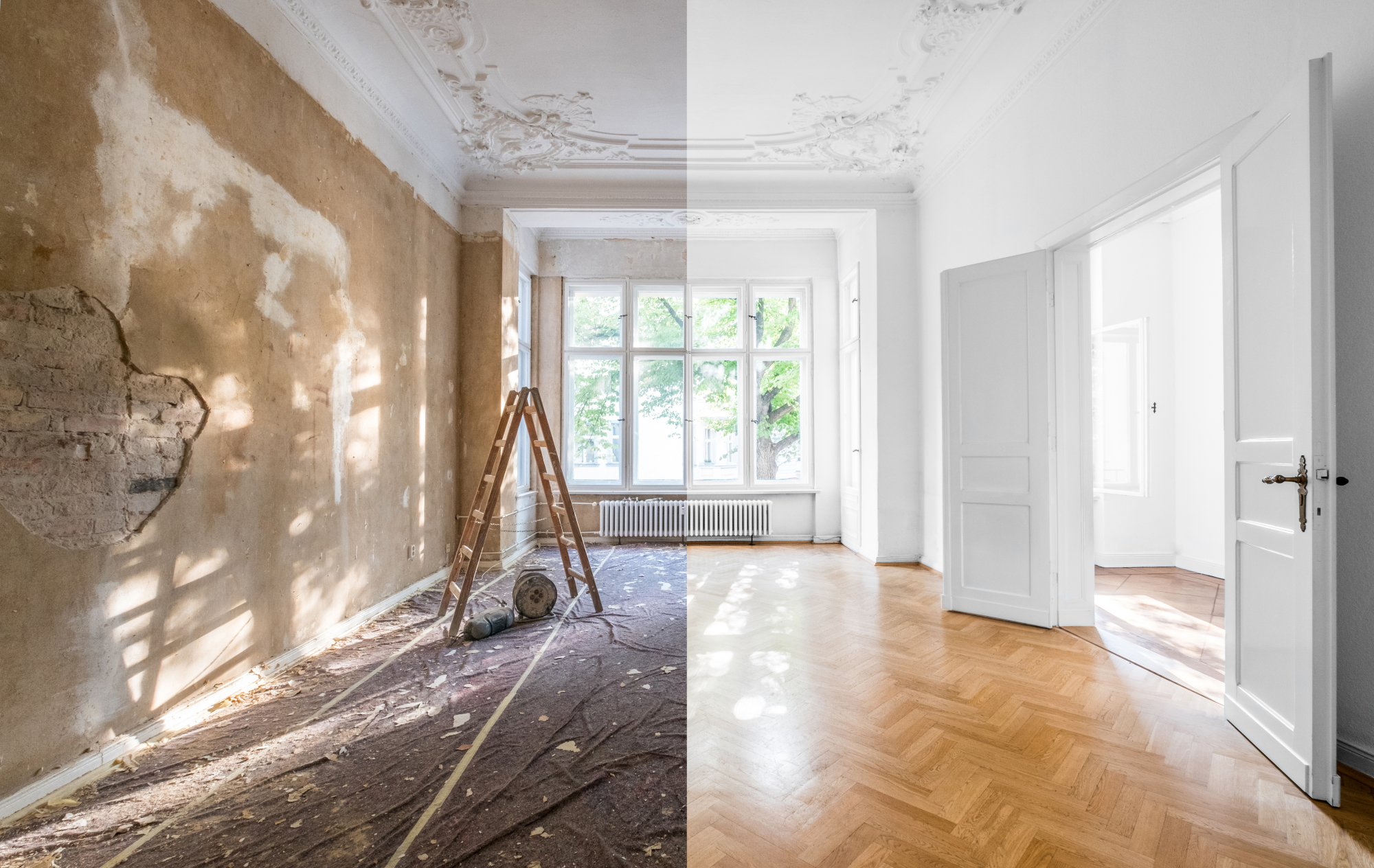 Rénovation d'un appartement ancien