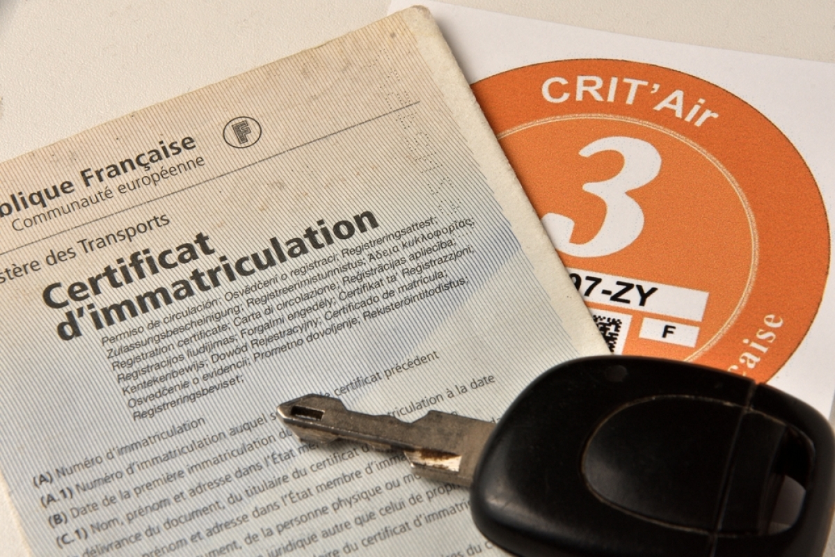 La vignette Crit’Air est obligatoire pour circuler dans la ZFE de Montpellier ZFE Montpellier – Un certificat d’immatriculation et une vignette Crit’Air 3