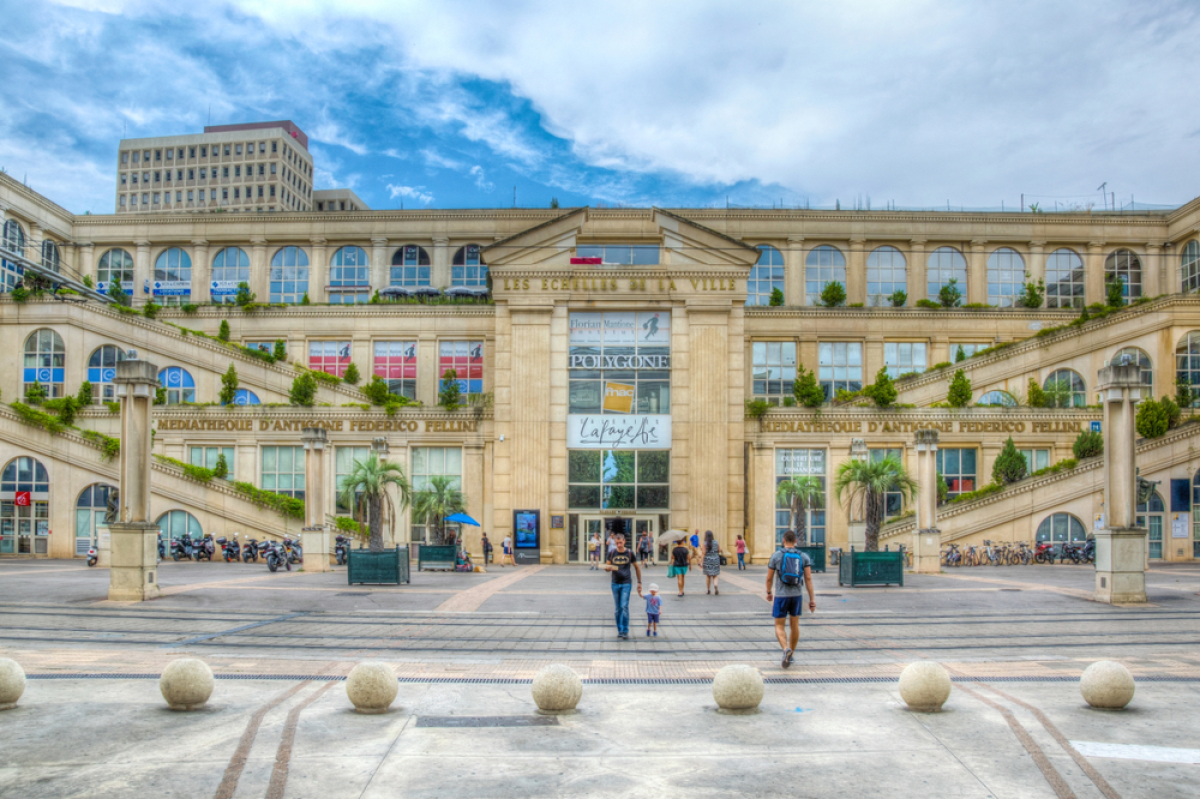 quartier antigone montpellier – méditahèque Federico Fellini