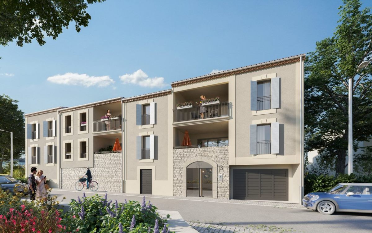 Programme neuf Dame Jeanne : Appartements neufs à Fabrègues référence 6571, aperçu n°2