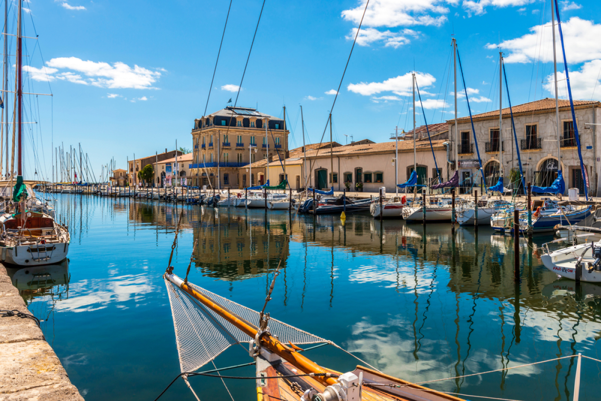  Loi Pinel Marseillan – vue sur le port de Marseillan 