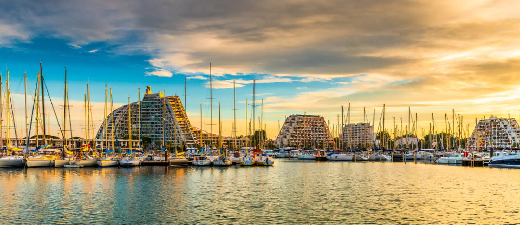 Le port de la grande motte