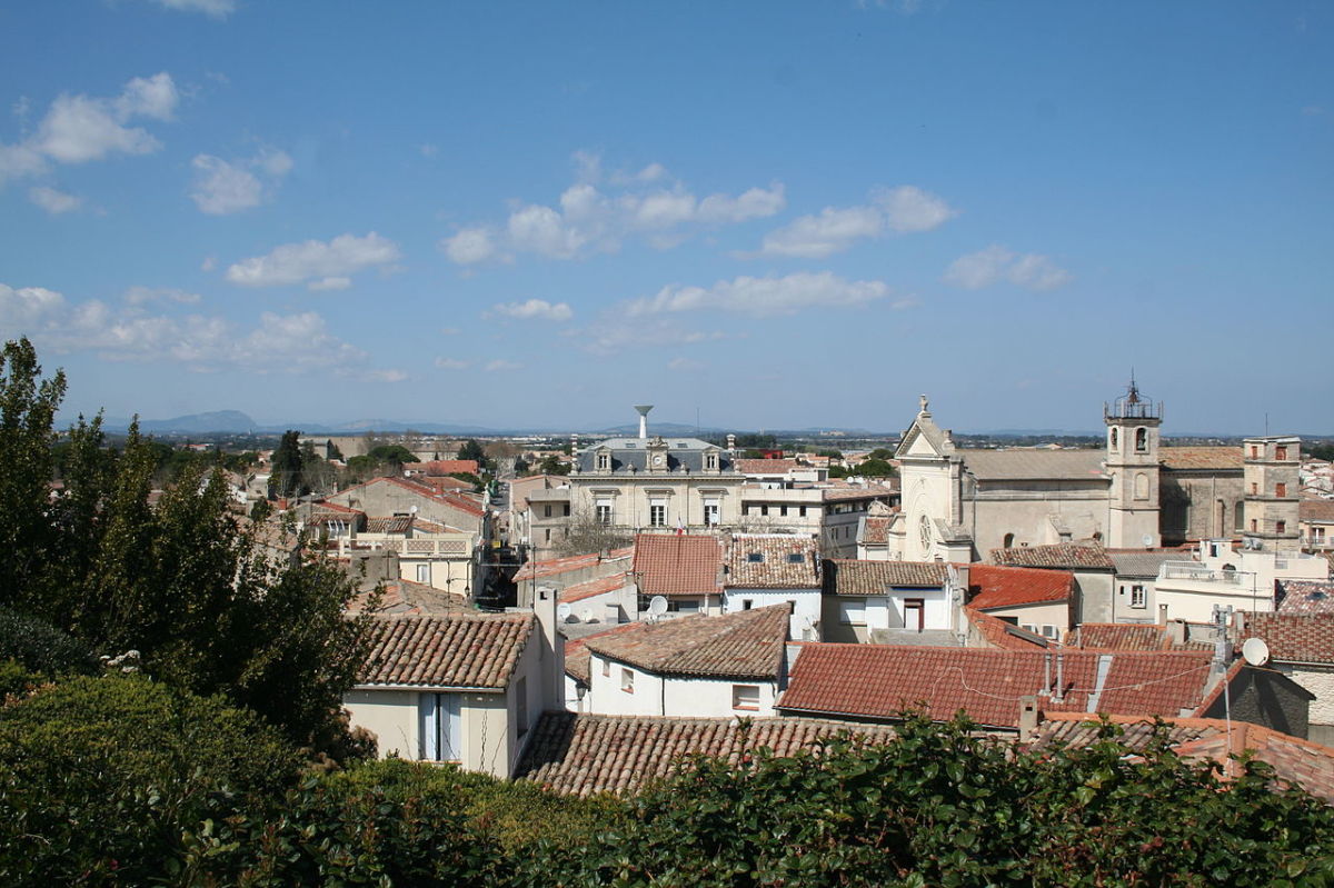 vivre à mauguio – vue panoramique sur mauguio