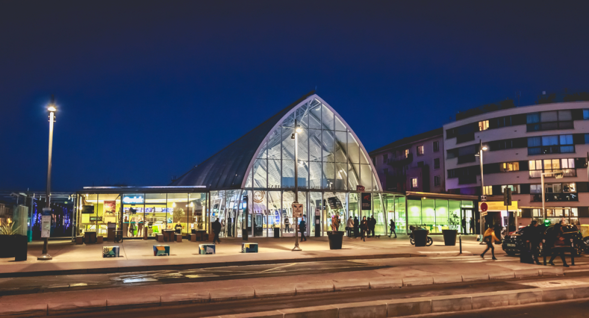 les nouveaux quartiers à Montpellier – La gare St Roch à Montpellier