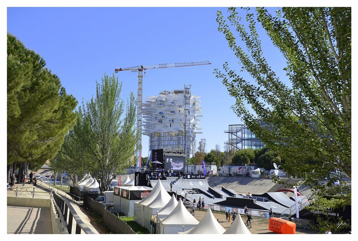 L’édition 2018 du FISE s’est déroulé proche de l’Arbre Blanc skatepark de Grammont à Montpellier – le FISE édition 2018 à Port Marianne