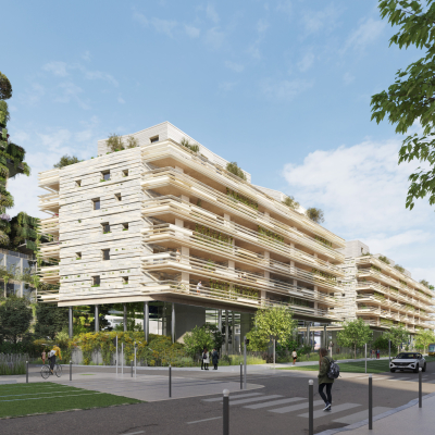 Programme neuf Casa Peira : Appartements Neufs Montpellier : Port marianne référence 7047