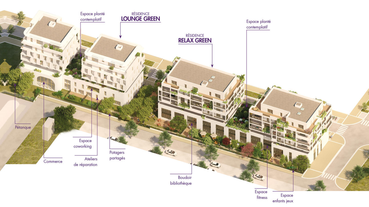 Programme neuf Trendy : Appartements neufs à Près d'Arènes référence 6664, aperçu n°3