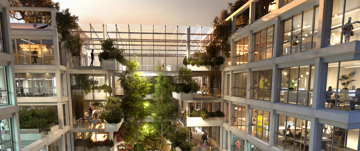 La Halle Nova accueillera 22000m² de bureaux halle nova montpellier – visuels bureaux de la halle nova
