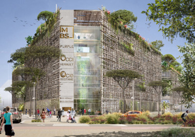 Actualité à Montpellier - Le nouveau campus pour la Montpellier Business School à Cambacérès est dans les starting blocks
