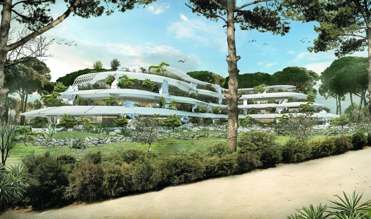 Le programme immobilier neuf Pure à La Grande Motte pyramides d’argent occitanie méditerranée – la résidence Pure