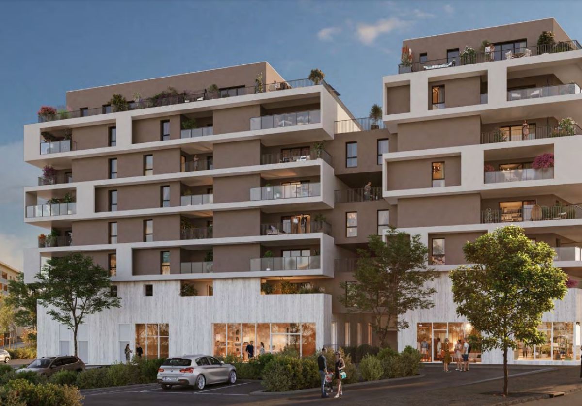 Les programmes neufs se multiplient dans le quartier Alco où investir à Montpellier en 2024 – un programme neuf à Alco