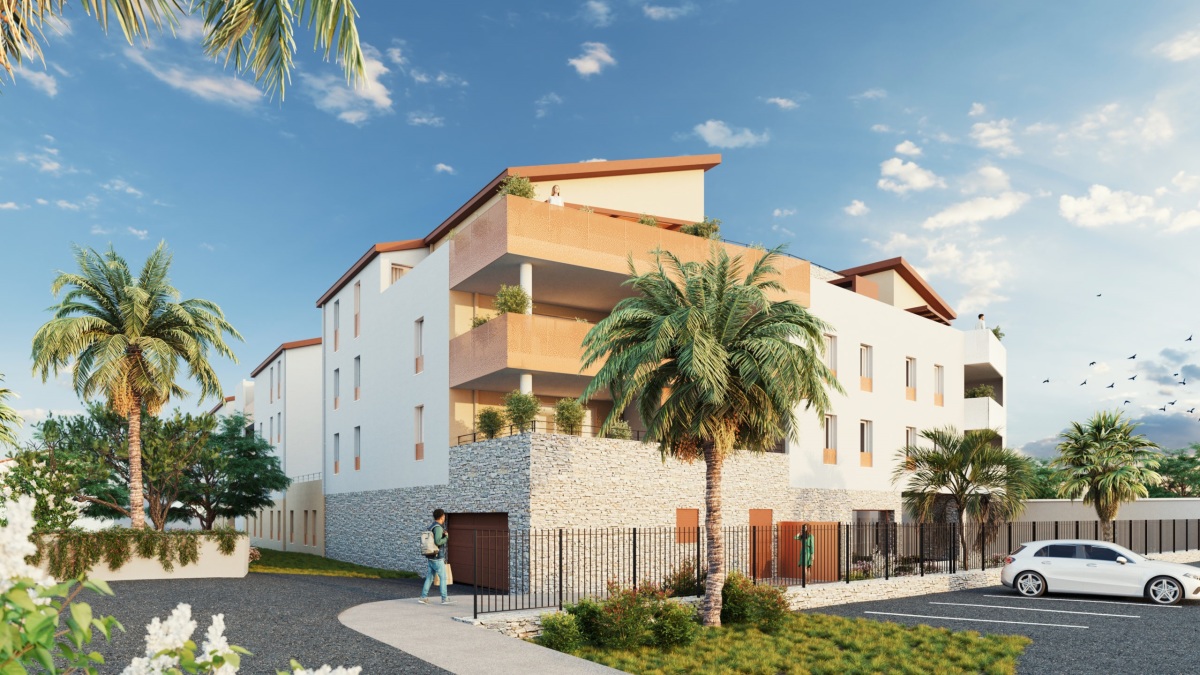 Programme neuf Domaine Esperanza : Appartements neufs à Baillargues référence 7181, aperçu n°0