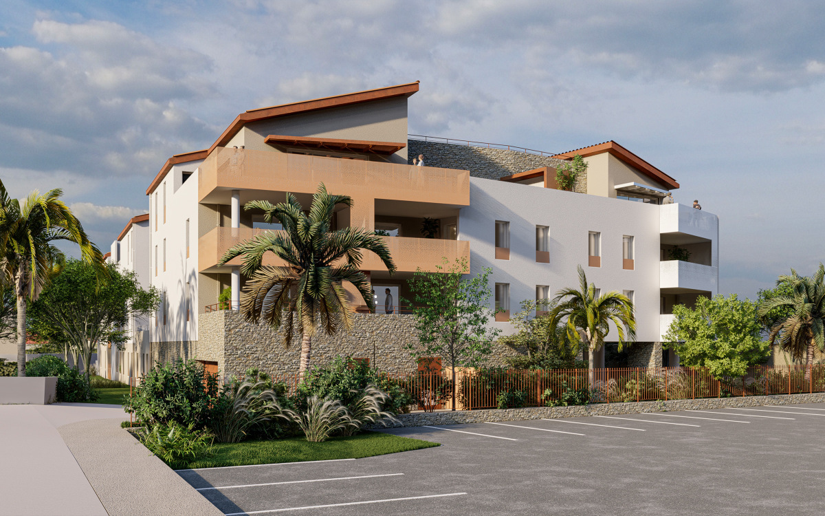 Programme neuf Domaine Esperanza : Appartements neufs à Baillargues référence 7181, aperçu n°3