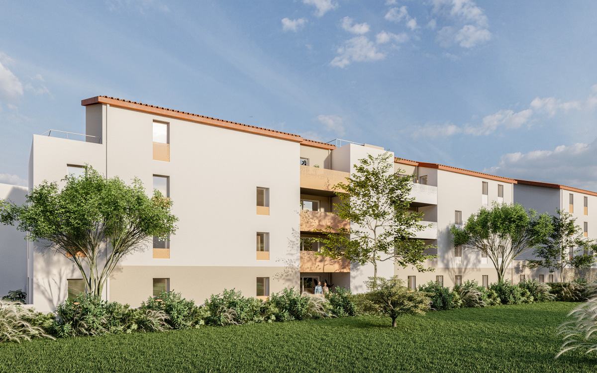 Programme neuf Domaine Esperanza : Appartements neufs à Baillargues référence 7181, aperçu n°4