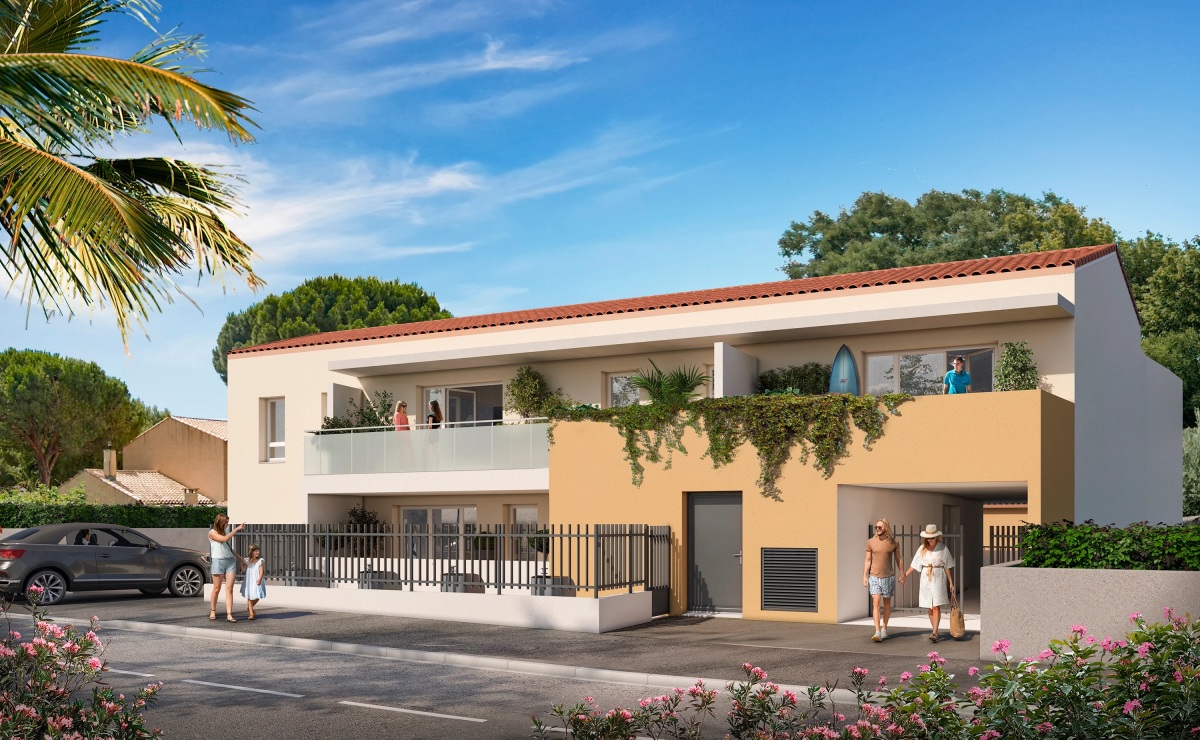 Programme neuf Ecrin de Thau : Appartements neufs à Mèze référence 7193, aperçu n°1
