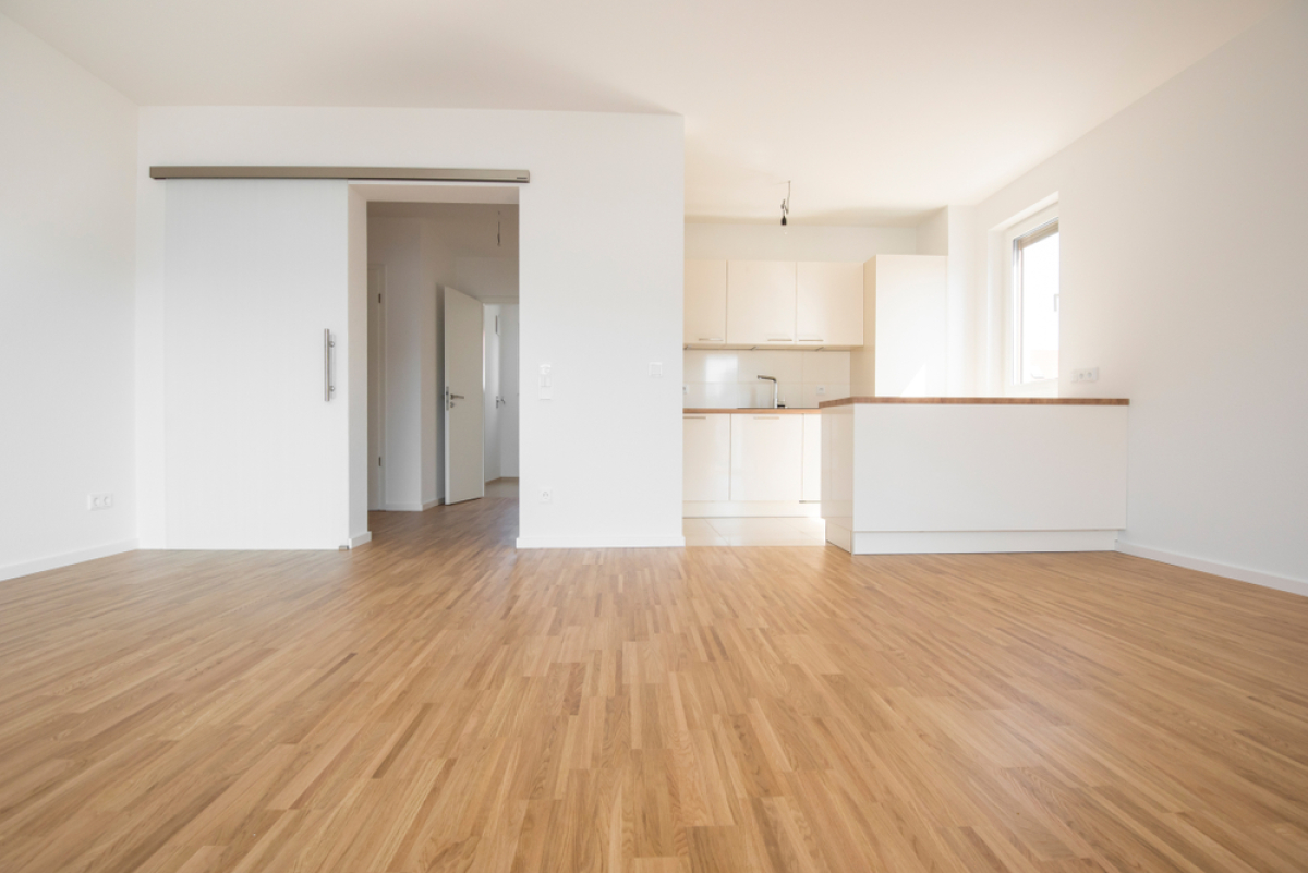 Location nue ou meublée - Un appartement non meublé avec du parquet