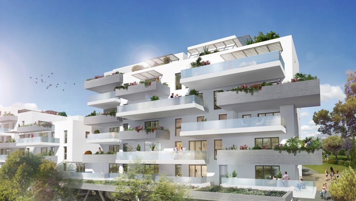 Programme neuf Skyline : Appartements neufs à Lattes référence 7257, aperçu n°0