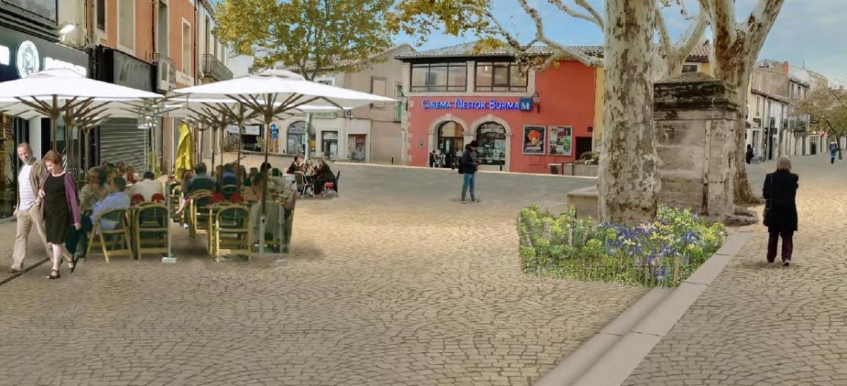 renouveau quartier celleneuve montpellier – visuel Place Renaudel