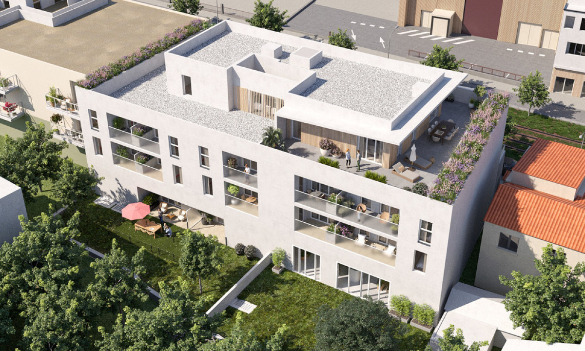 Programme neuf Atelier 13 : Appartements neufs à Castelnau-le-Lez référence 7286, aperçu n°3