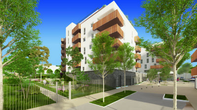 Programme neuf Toshi : Appartements Neufs Montpellier : Croix d'argent référence 7298