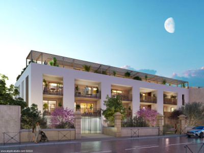 Programme neuf Lune de miel : Appartements Neufs Lunel référence 7326