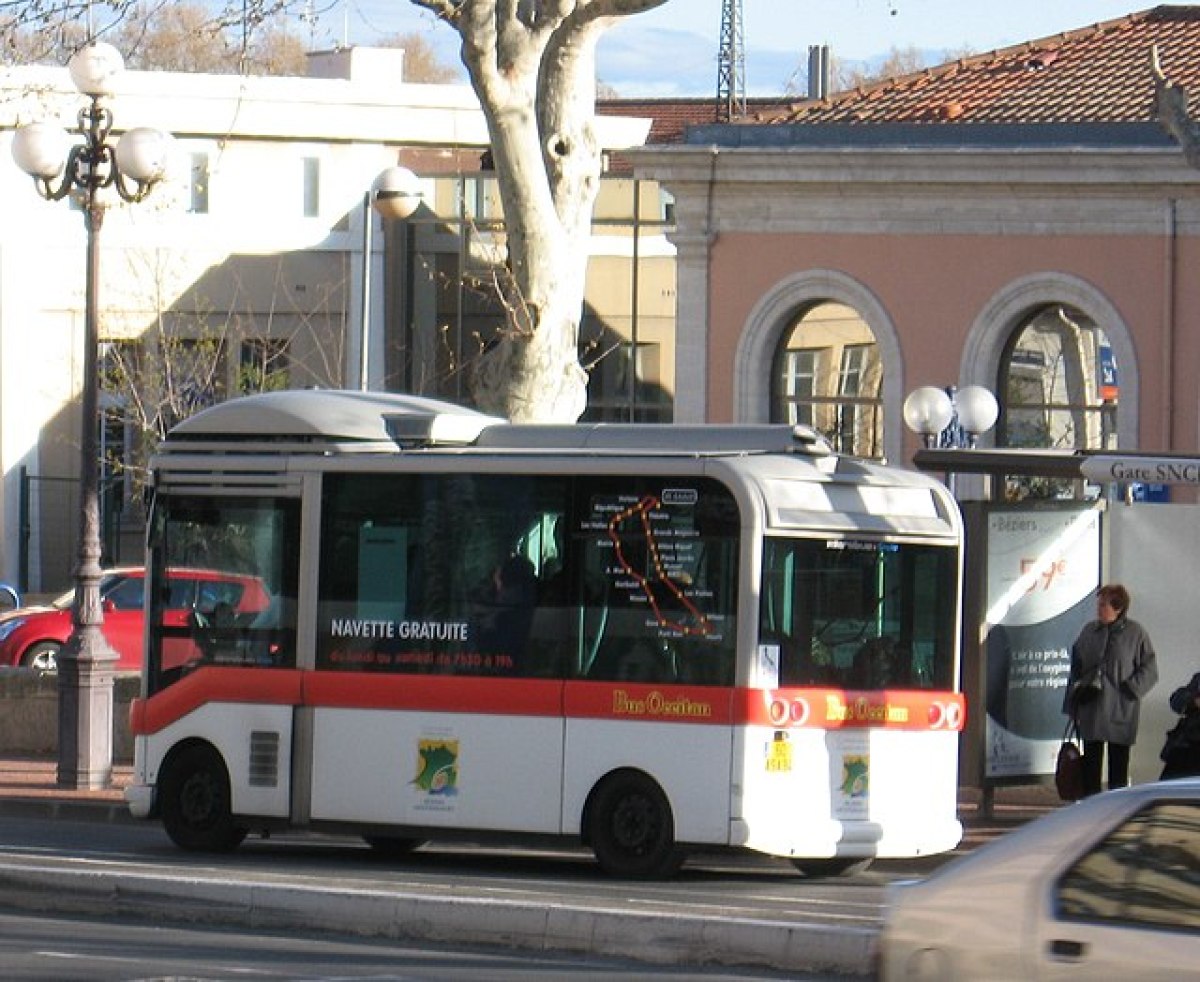 Le bus occitan, la petite navette gratuite du centre historique de Béziers