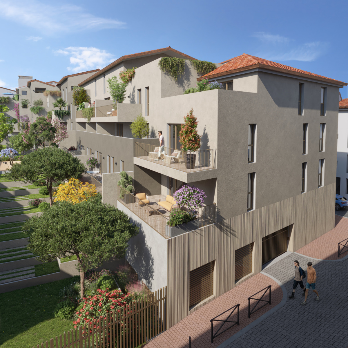 Programme neuf Paseo Notre Dame : Appartements neufs à Agde référence 7324, aperçu n°2