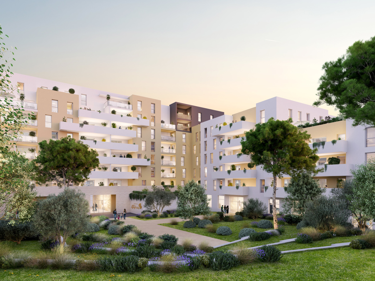 Programme neuf Athena : Appartements neufs à Béziers référence 7315, aperçu n°3