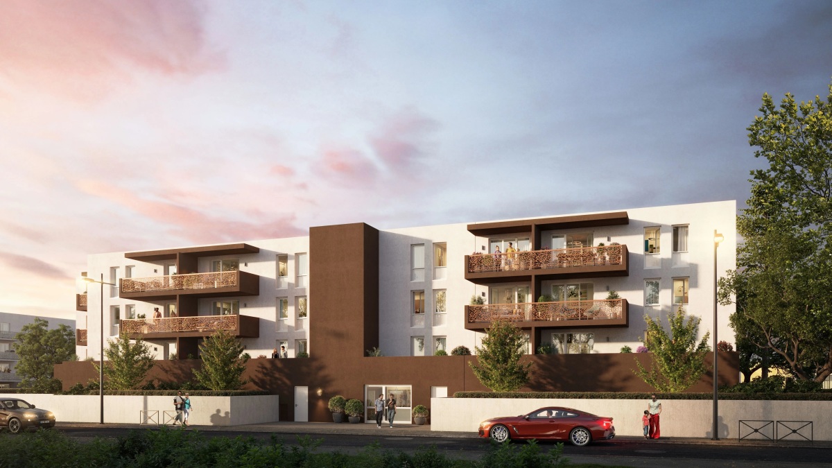 Programme neuf Villa Elaia : Appartements neufs à Béziers référence 7396, aperçu n°0