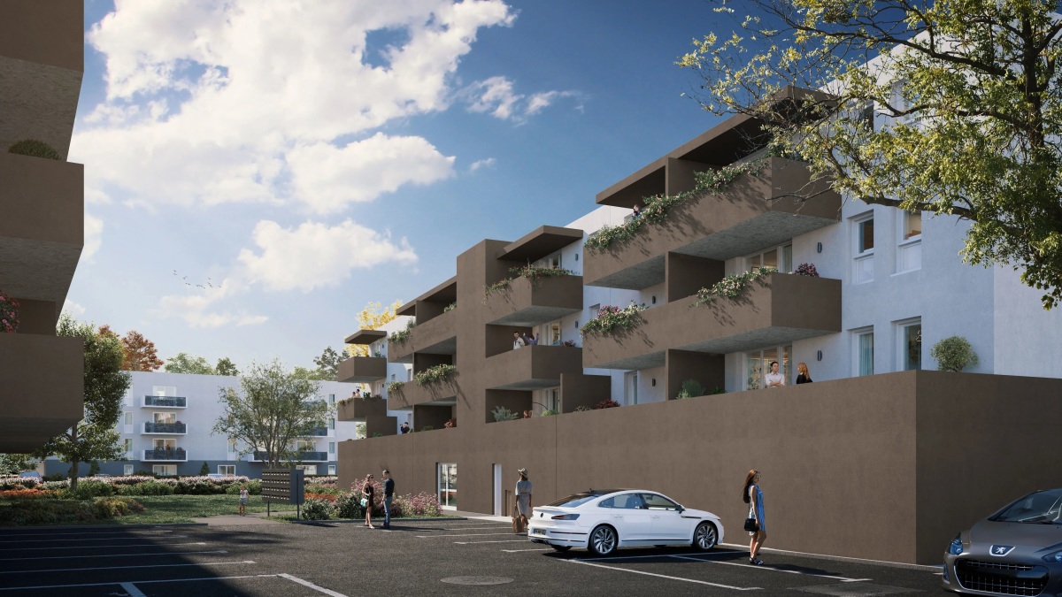 Programme neuf Villa Elaia : Appartements neufs à Béziers référence 7396, aperçu n°2