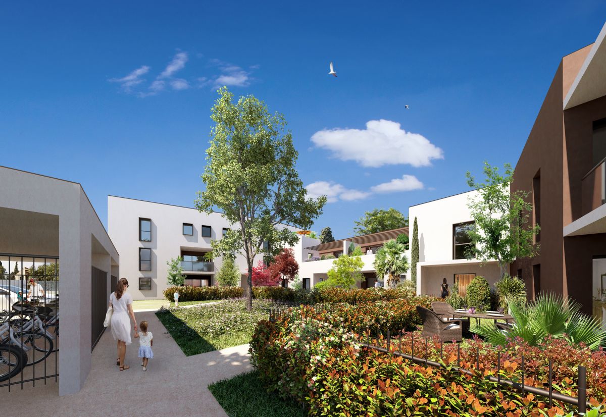 Programme neuf Carré Vias : Appartements neufs à Vias référence 7362, aperçu n°2