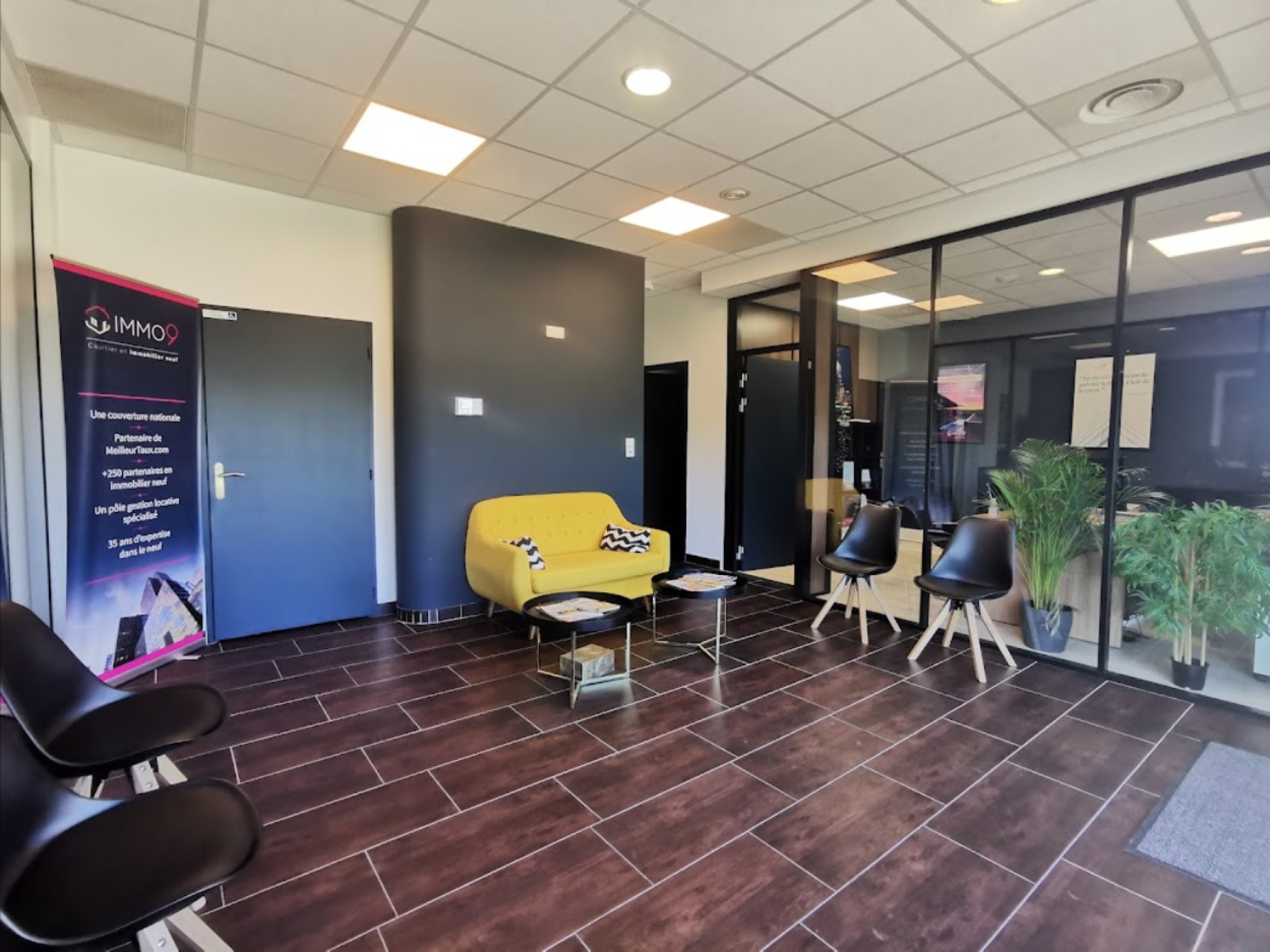 hall de l'agence de MontpellierImmo9